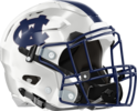 White County Warriors Helmet Right